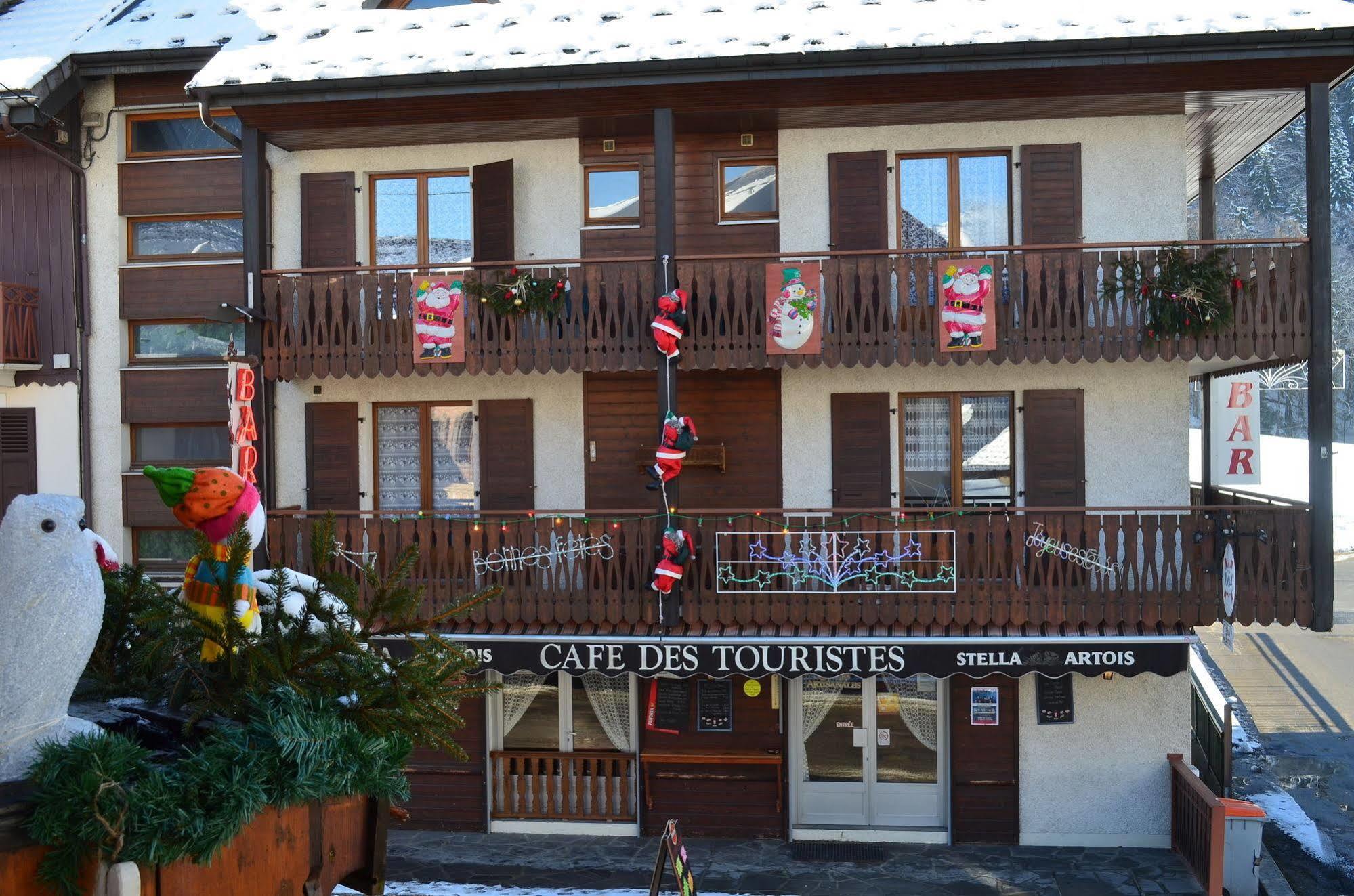 Les Touristes Hotel Abondance Buitenkant foto