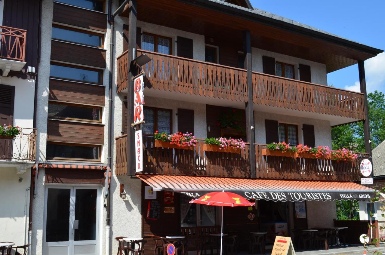 Les Touristes Hotel Abondance Buitenkant foto